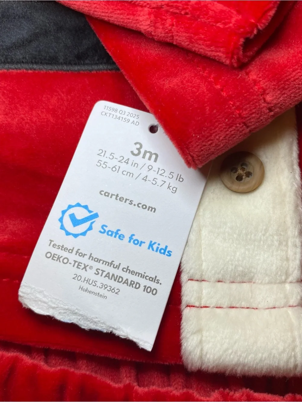 Carters soft red